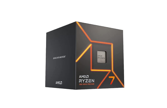 Ryzen 7 7700 Desktop Processor 8 cores 16 Threads 40 MB Cache 3.8 GHz Upto 5.3 GHz(100-100000592BOX)