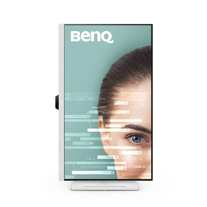 BenQ GW3290QT 31.5" IPS 2k QHD Monitor| USB-C(65W PD)| Coding Mode| 99%sRGB|Daisy Chain| Height Adjust| 75Hz| Eye Safe Certified| Brightness Intelligence| Noise Filter Speaker| HDMI|DP|USB Hub (White)