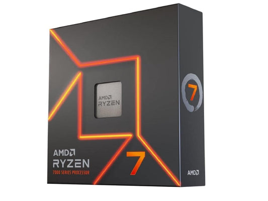 Ryzen 7 7700X Desktop Processor 8 cores 16 Threads 40 MB Cache 4.5 GHz Up to 5.4 GHz (100-100000591WOF)