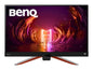 BenQ MOBIUZ EX2710Q 27" QHD IPS Gaming Monitor| 165Hz| 1ms MPRT| 95% DCI-P3| FreeSync Premium| Height Adjust| VESA DisplayHDR400| Bezel-Less| treVolo Speakers| HDMI| DP| USB 3.0 Hub(Metallic Grey)