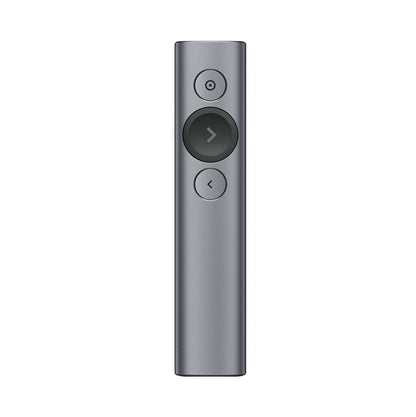 Logitech Spotlight Wireless Presentation Remote, 2.4 Ghz and Bluetooth, USB-Receiver, Digital Laser Pointer, 30-Meter Operating Range, Dual Connectivity, Timer, Pc/Mac/Android/iOS