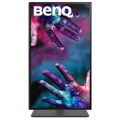 BenQ PD2506Q 25"(63Cm) 2K IPS QHD HDR10 Monitor| 95% P3| 100% sRGB| 100% Rec. 709| Pantone Skintone Validated| Daisy Chain|CAD/CAM|Animation Mode|Color Accurate|Auto Pivot|HDMI|DP|USB-C(65W)(Black)