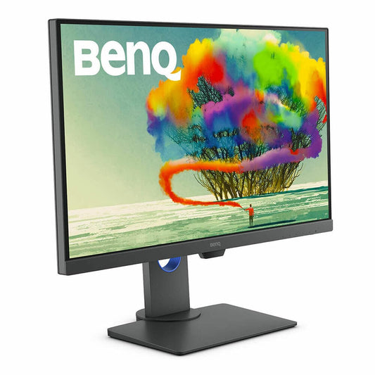 BenQ PD2705Q 27" 2K IPS QHD| HDR10| 100%sRGB| 100%Rec.709| Pantone Validated| Calman Verified| Daisy Chain| CAD/CAM&Animation Mode|DesignVue Color Accurate Monitor|Auto Pivot|HDMI|DP|USB-C(65W)(Black)