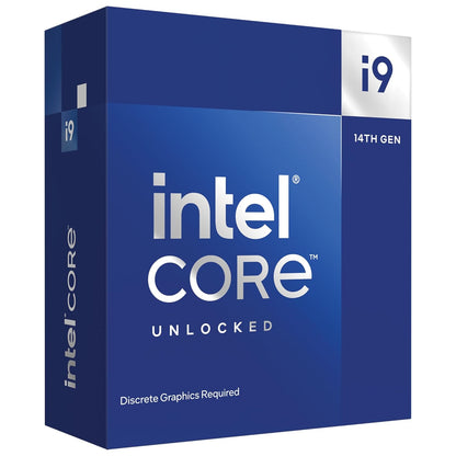 Intel Core I9-14900K LGA 1700 New Gaming Desktop Processor 24 Cores (8 P-Cores + 16 E-Cores) with Integrated Graphics - Unlocked