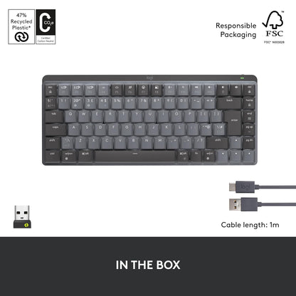 Logitech Mx Mechanical Mini Wireless Illuminated Keyboard