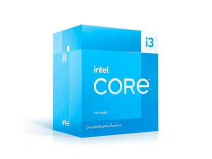 Intel Core i3-13100 Desktop Processor 4 cores (4 P-cores + 0 E-cores) 12MB Cache, up to 4.5 GHz