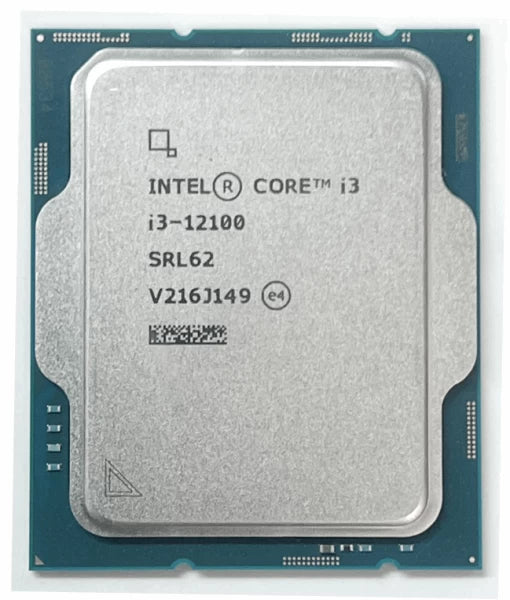 Intel® Core i3-12100 Processor 12M Cache, up to 4.30 GHz LGA1700 Socket