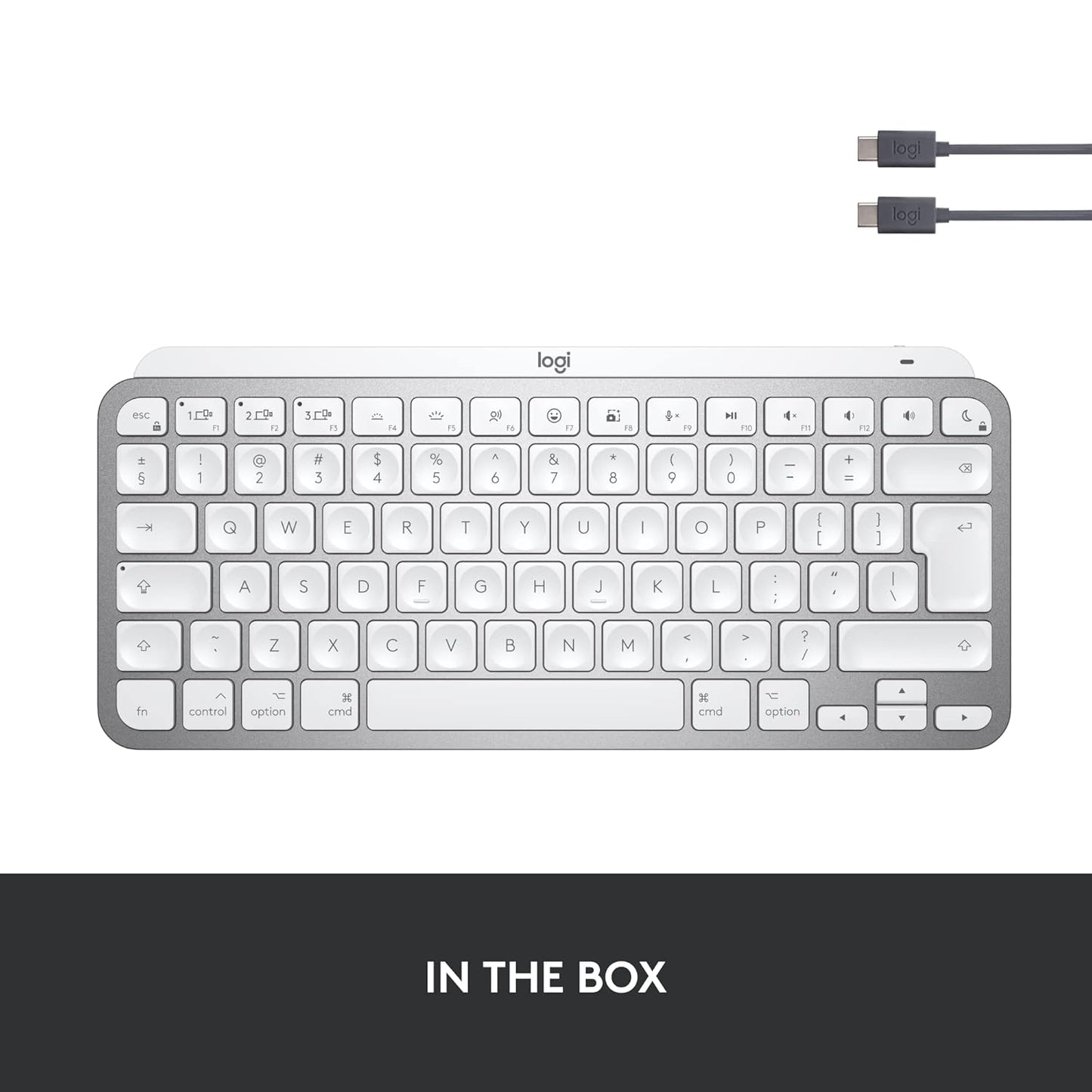 Logitech MX Keys Mini for Mac Minimalist Wireless Illuminated Keyboard