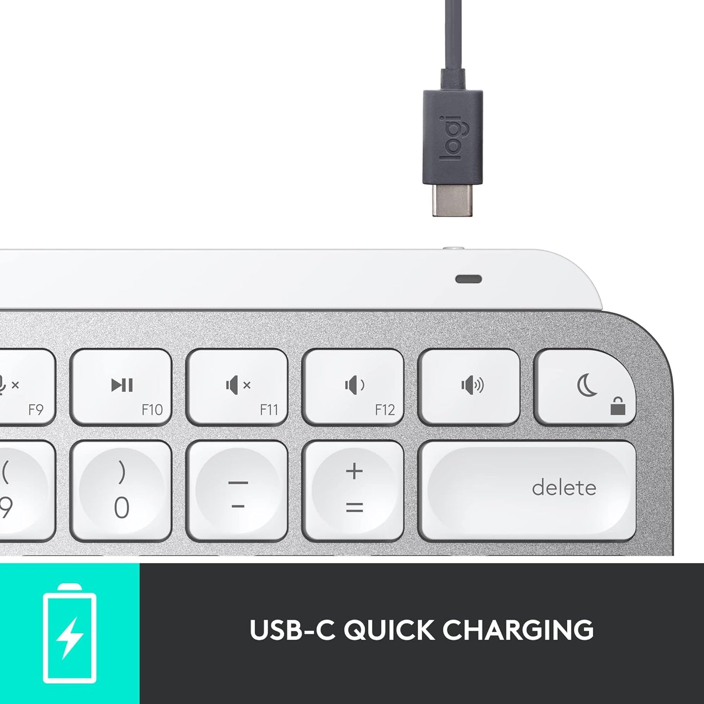 Logitech MX Keys Mini for Mac Minimalist Wireless Illuminated Keyboard