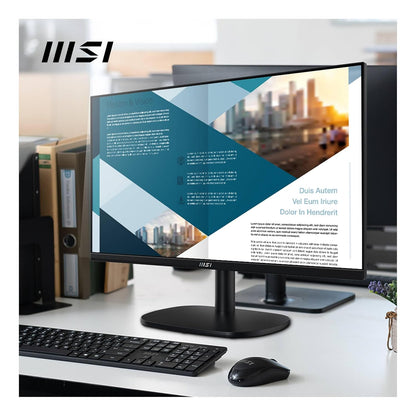 MSI PRO MP245V 23.8 Inch Full Hd LCD Office Monitor