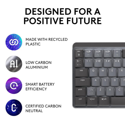 Logitech Mx Mechanical Mini Wireless Illuminated Keyboard