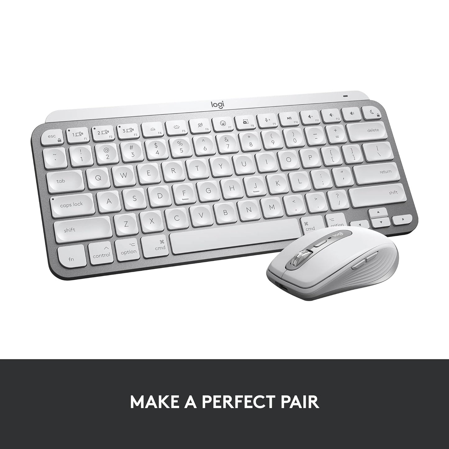 Logitech MX Keys Mini for Mac Minimalist Wireless Illuminated Keyboard