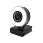 Zebronics Zeb-Ultimate Star webcamera with 5P Lens 1920x1080 Full HD Resolution with Built-in mic, auto White Balance, 16 LED Ring Lights with Brightness Control and 1.58m Cable