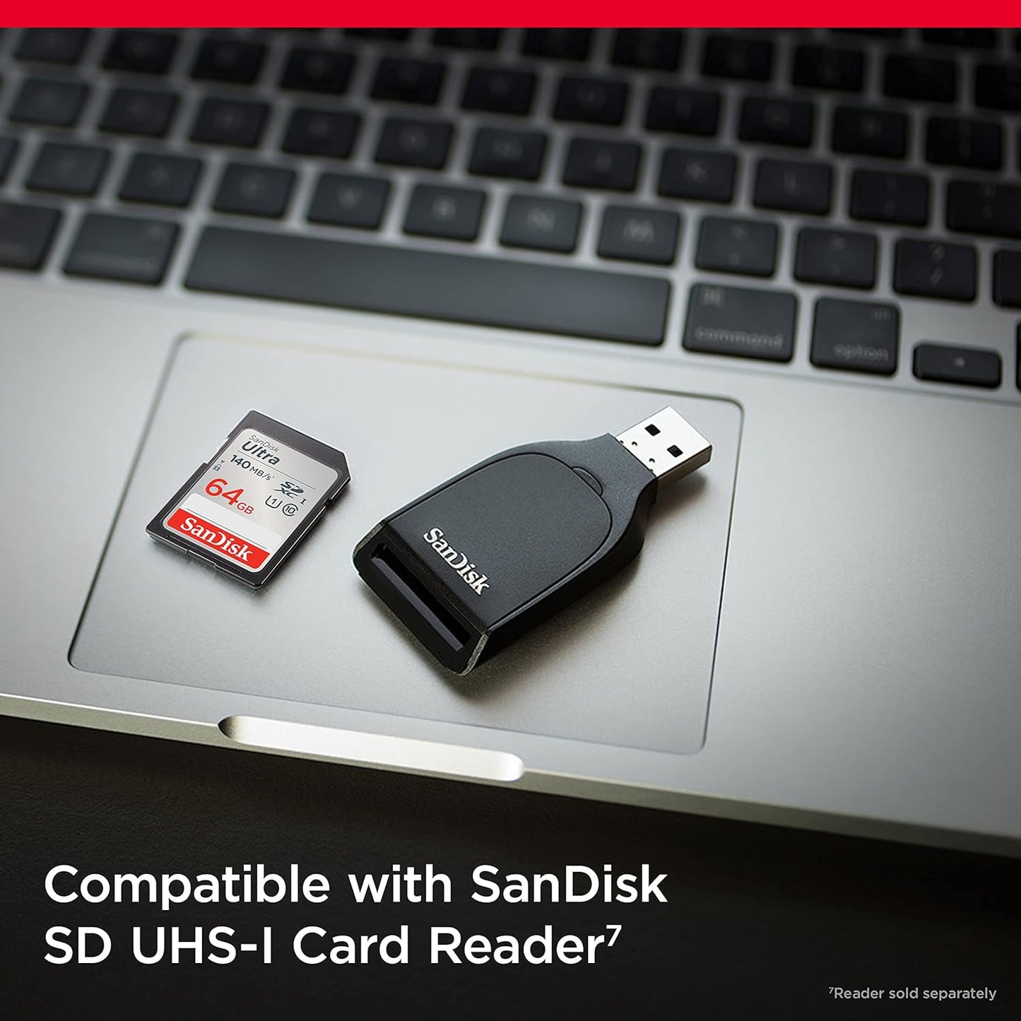 SanDisk Ultra UHS SD Card 140MB/s for DSLR and Mirrorless Cameras, 10Y Warranty