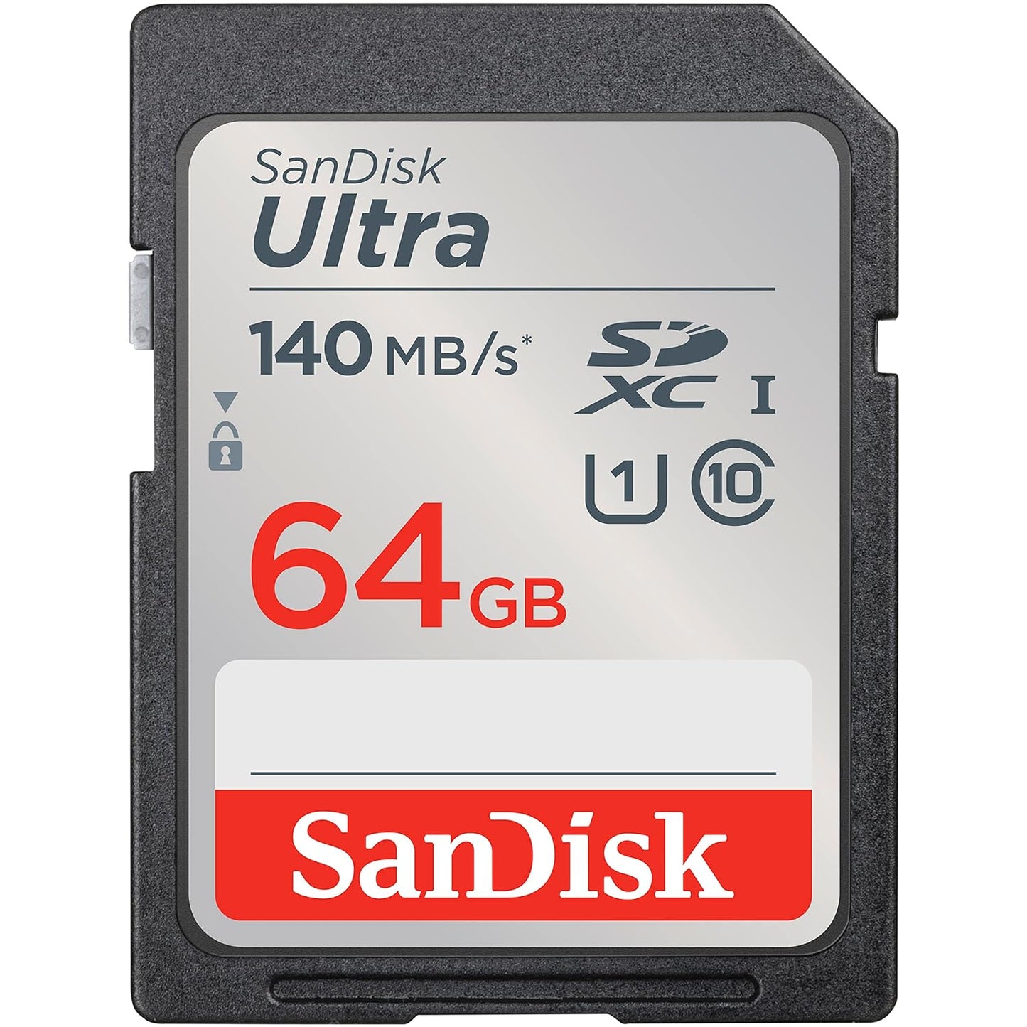 SanDisk Ultra UHS SD Card 140MB/s for DSLR and Mirrorless Cameras, 10Y Warranty