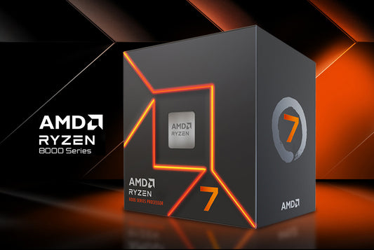 AMD Ryzen 7 8700F Desktop Processor 8 cores 16 Threads 24 MB Cache 4.1 GHz Upto 5 GHz (100-100001590BOX)