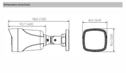 2MP Full HD IR Network Bullet Camera - 30Mtr - CP-UNC-TA21PL3-Y