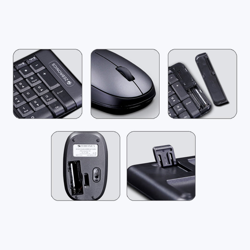 Zebronics Zeb-Companion 104 Keyboard and Mouse Set