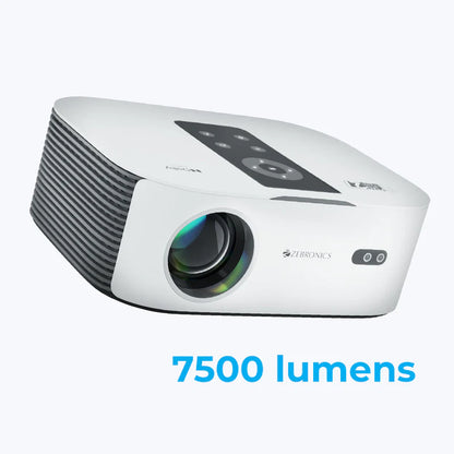 ZEBRONICS LED Pixaplay 27 Smart Projector 7500 Lumens, 1080p